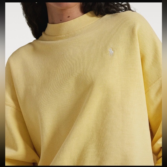 Polo Ralph Lauren Sweaters - Polo Ralph Lauren Light Yellow Sweatshirt